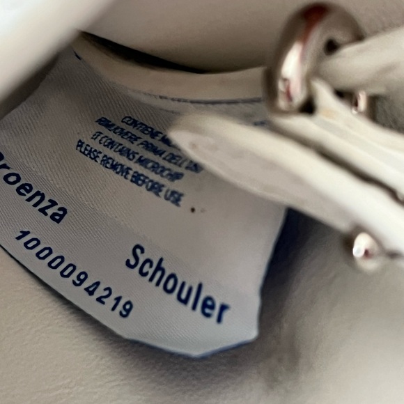 Proenza Schouler Small Fringe Lunch Box Bag White - Picture 8 of 13